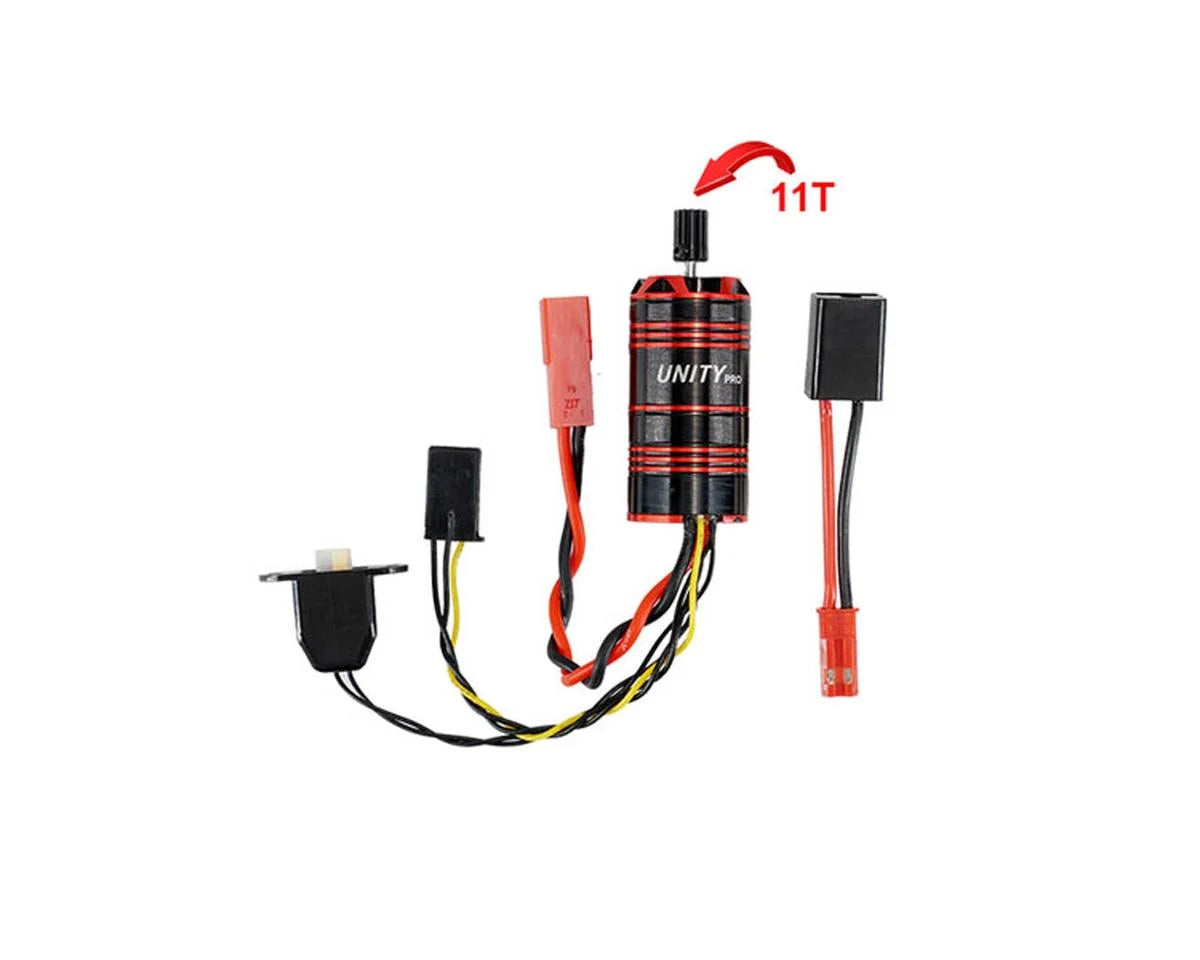 Furitek UNITY PRO 2-in-1 Micro FOC Brushless System (3500kV) For Traxxas® TRX-4M - Iron City RC Hobbies