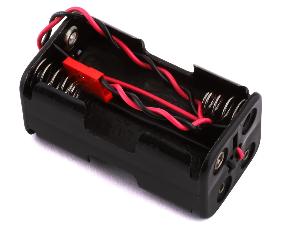 Futaba Dry Rx 4 AA Batt Case W/J Conn - Iron City RC Hobbies