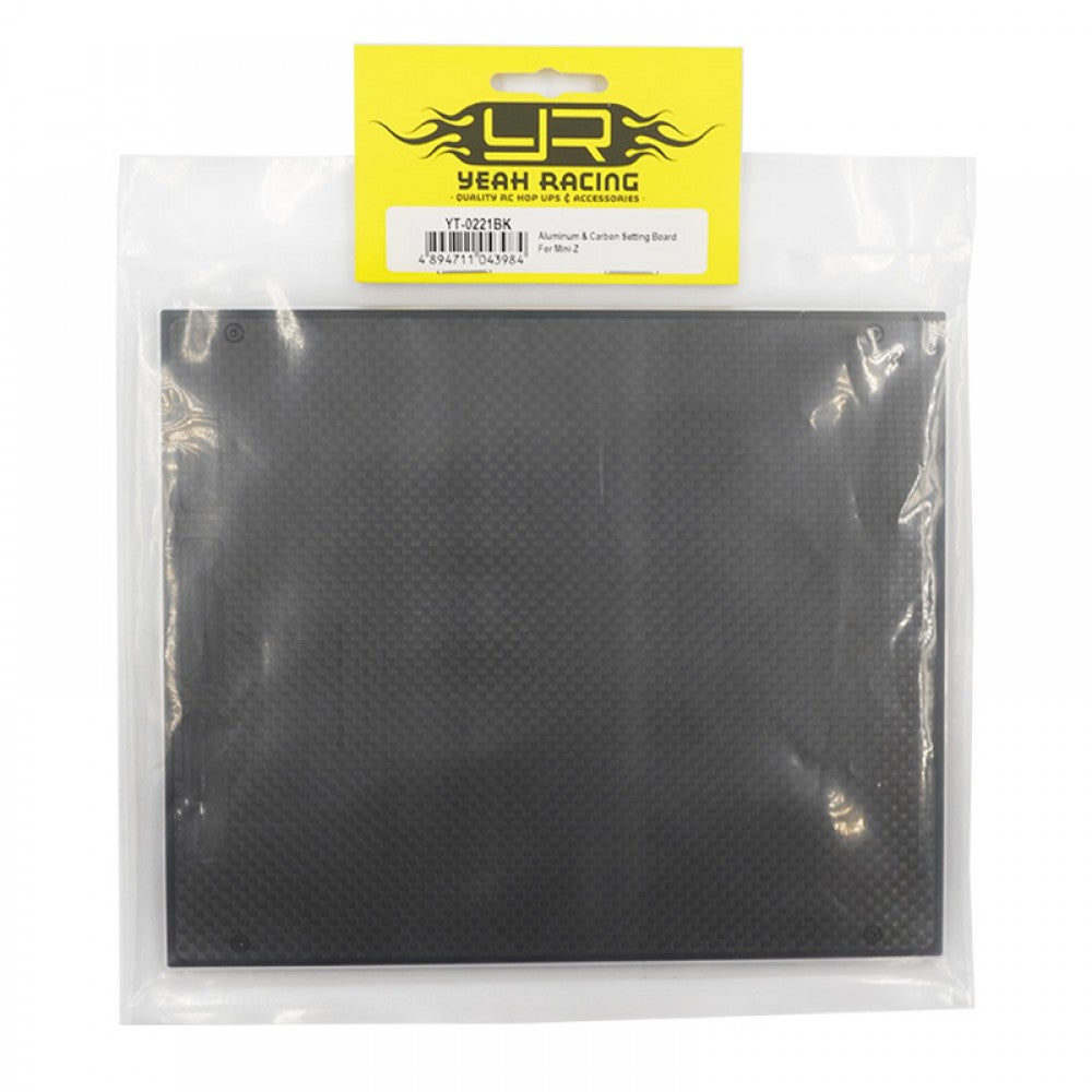 Yeah Racing Mini-Z Graphite & Aluminum Set-Up Board
