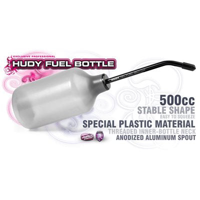 HUDY FUEL BOTTLE WITH ALUMINUM NECK - Iron City RC Hobbies