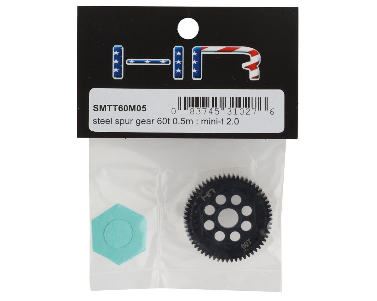 Hot Racing Losi Mini-T 2.0 Steel 0.5M Spur Gear (60T) - Iron City RC Hobbies