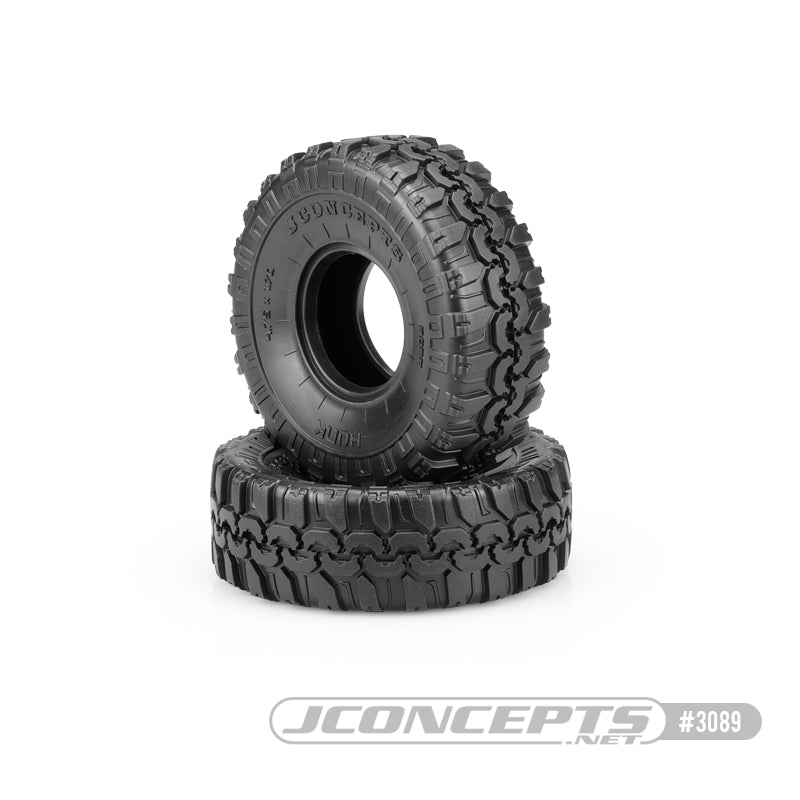 JConcepts Hunk Performance 1.9" Scaler Tire, Green Compound, 4.75 OD, 1pr - Iron City RC Hobbies