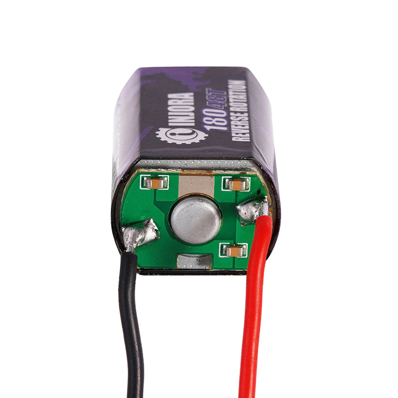 INJORA 180 PRO Brushed 48T Purple Motor with Steel Pinion for 1/18 TRX4M - Iron City RC Hobbies