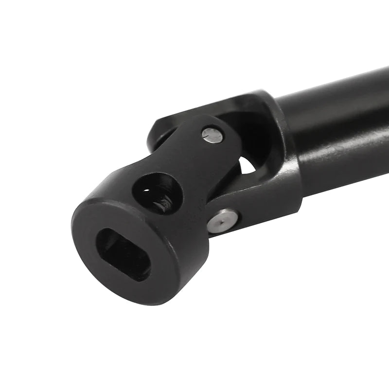 INJORA Black Hardened Steel Drive Shafts With D-Shaped Holes For 1/18 TRX4M - Iron City RC Hobbies