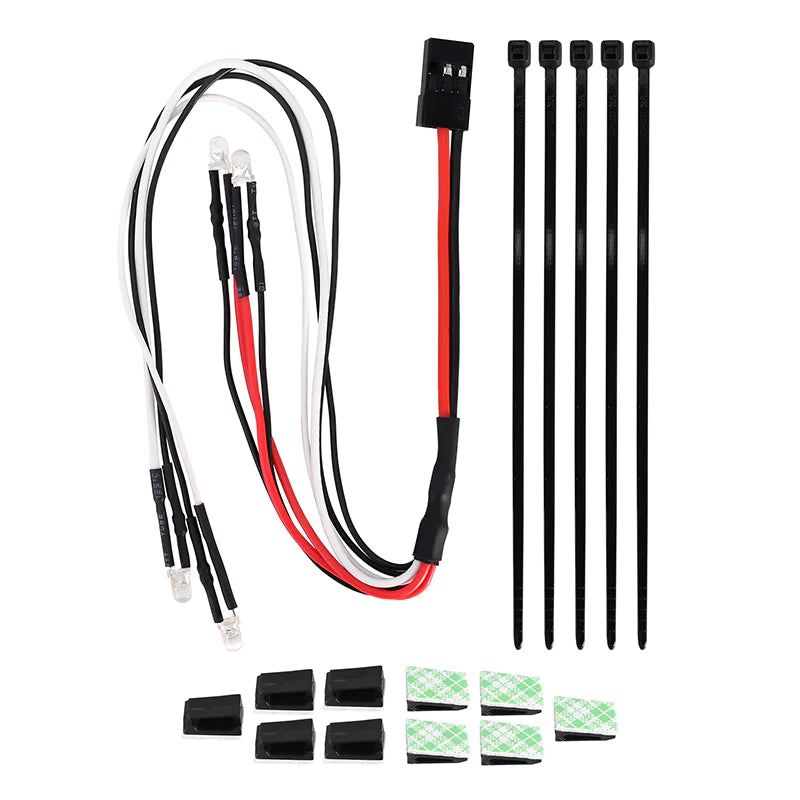 INJORA Headlights & Taillights LED Lights Kit for 1/18 TRX4M - Iron City RC Hobbies