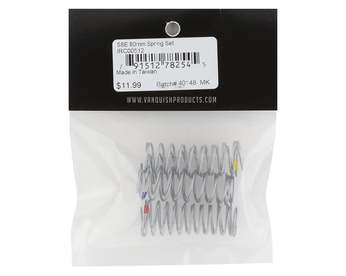 Incision S8E 80mm Shock Spring Tuning Set (6)