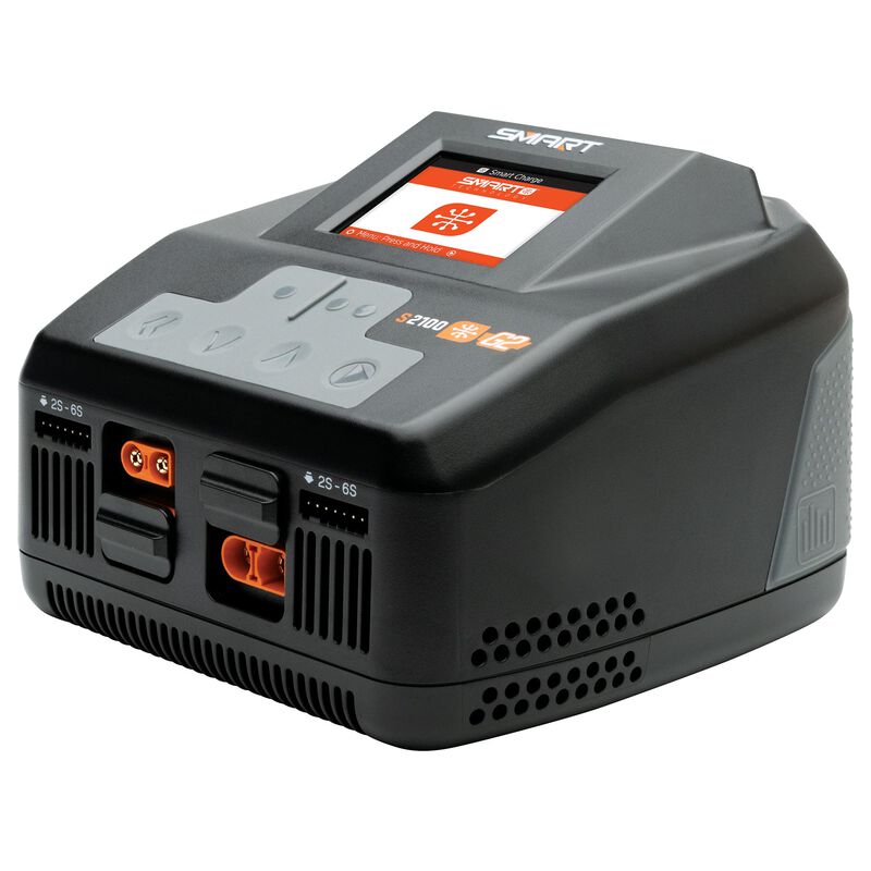 Spektrum S2100 G2 2x100W AC Smart Charger - Iron City RC Hobbies