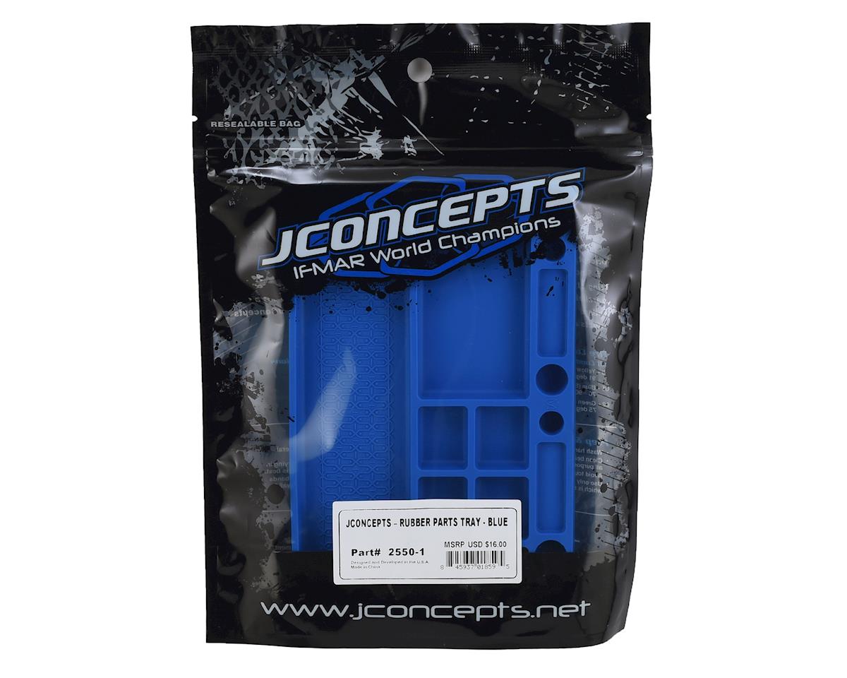 JConcepts Rubber Parts Tray (Blue) - Iron City RC Hobbies