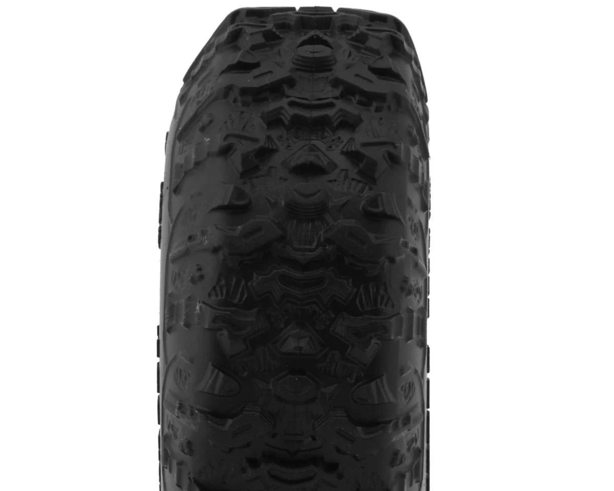 JConcepts Megalithic 1.0" Micro Crawler Tires (2) (63mm OD) (Green) - Iron City RC Hobbies
