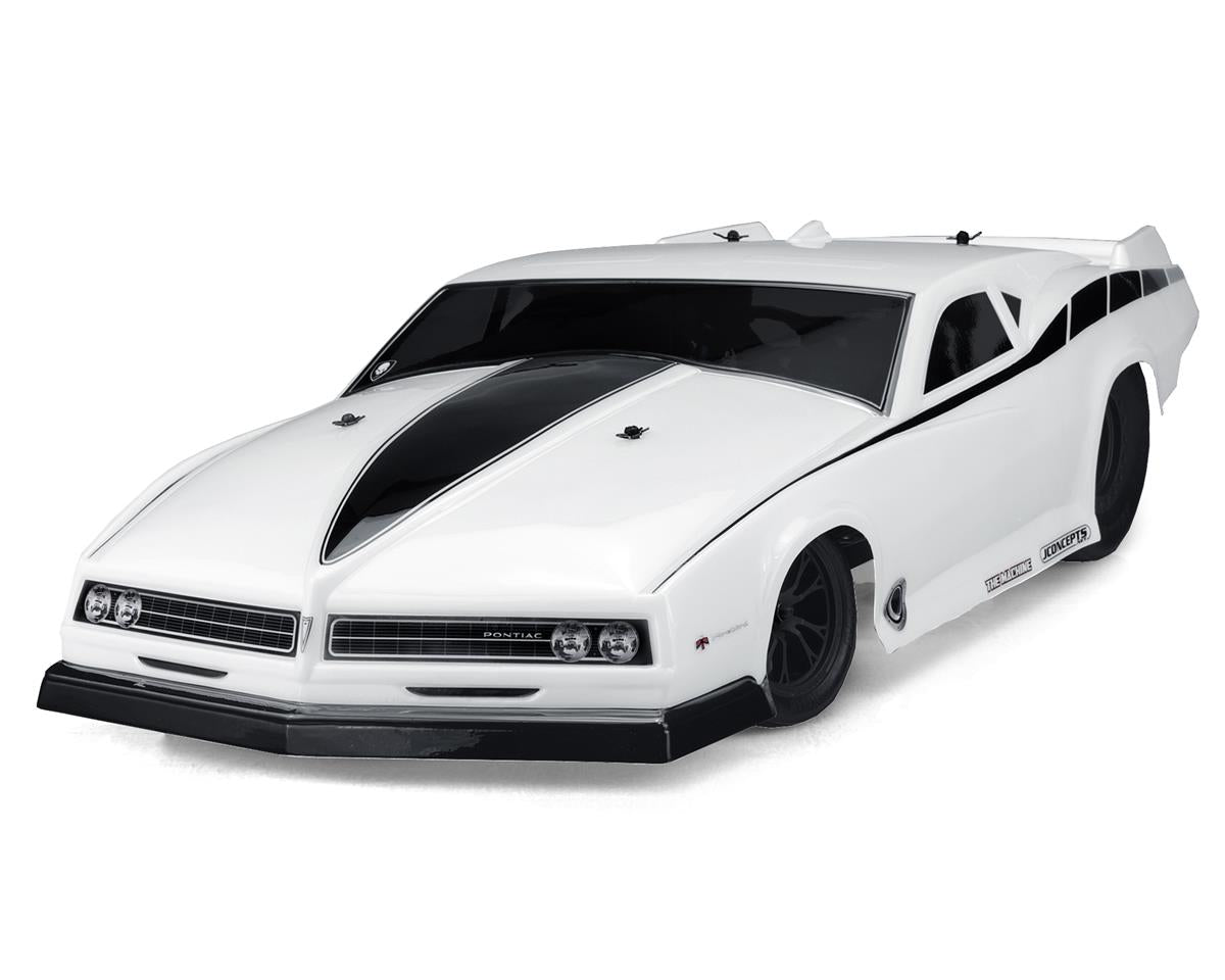 JConcepts 1968 Pontiac Firebird 2 Street Eliminator Drag Racing Body (Clear) - Iron City RC Hobbies