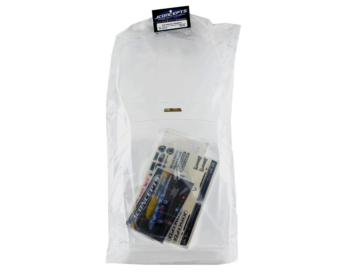 JConcepts 1968 Pontiac Firebird 2 Street Eliminator Drag Racing Body (Clear) - Iron City RC Hobbies