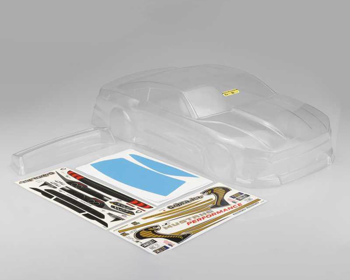 JConcepts 2018 Ford Mustang Cobra Jet Street Eliminator Drag Racing Body (Clear) - Iron City RC Hobbies