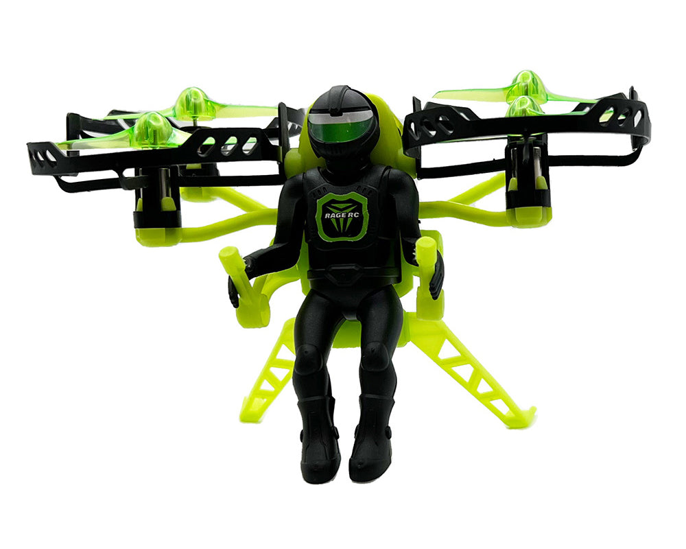 Rage RC Jetpack Commander XL RTF, Black - Iron City RC Hobbies