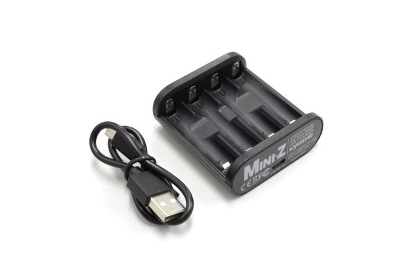 Kyosho SPEED HOUSE AA/AAA NiMH USB Charger - Iron City RC Hobbies