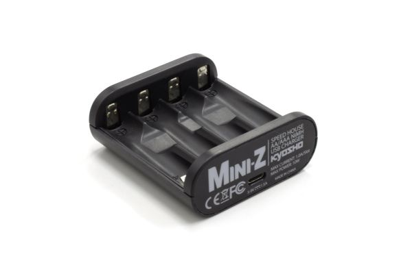 Kyosho SPEED HOUSE AA/AAA NiMH USB Charger - Iron City RC Hobbies