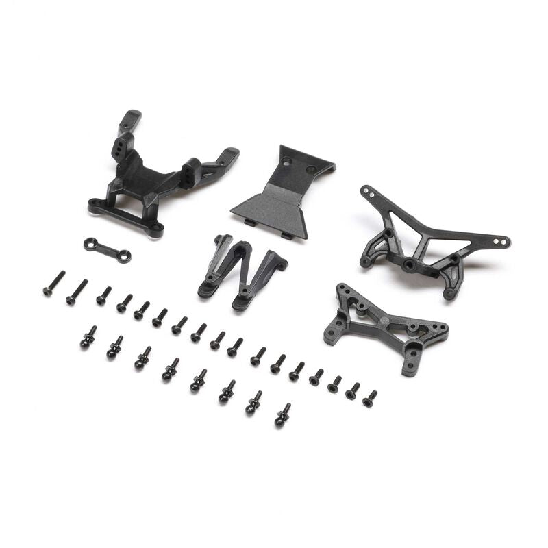 Losi Front & Rear Towers, Bumper: Micro-B - Iron City RC Hobbies