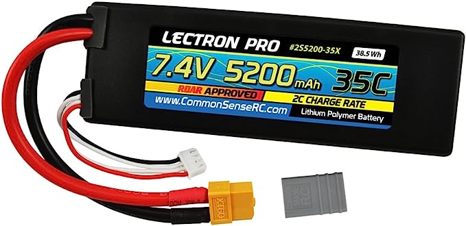 Lectron Pro 5200 mah 35C (XT60 / Most Common) - Iron City RC Hobbies