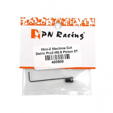 PN Racing Machine Cut Delrin Pro2 M0.5 Pinion 8T - Iron City RC Hobbies