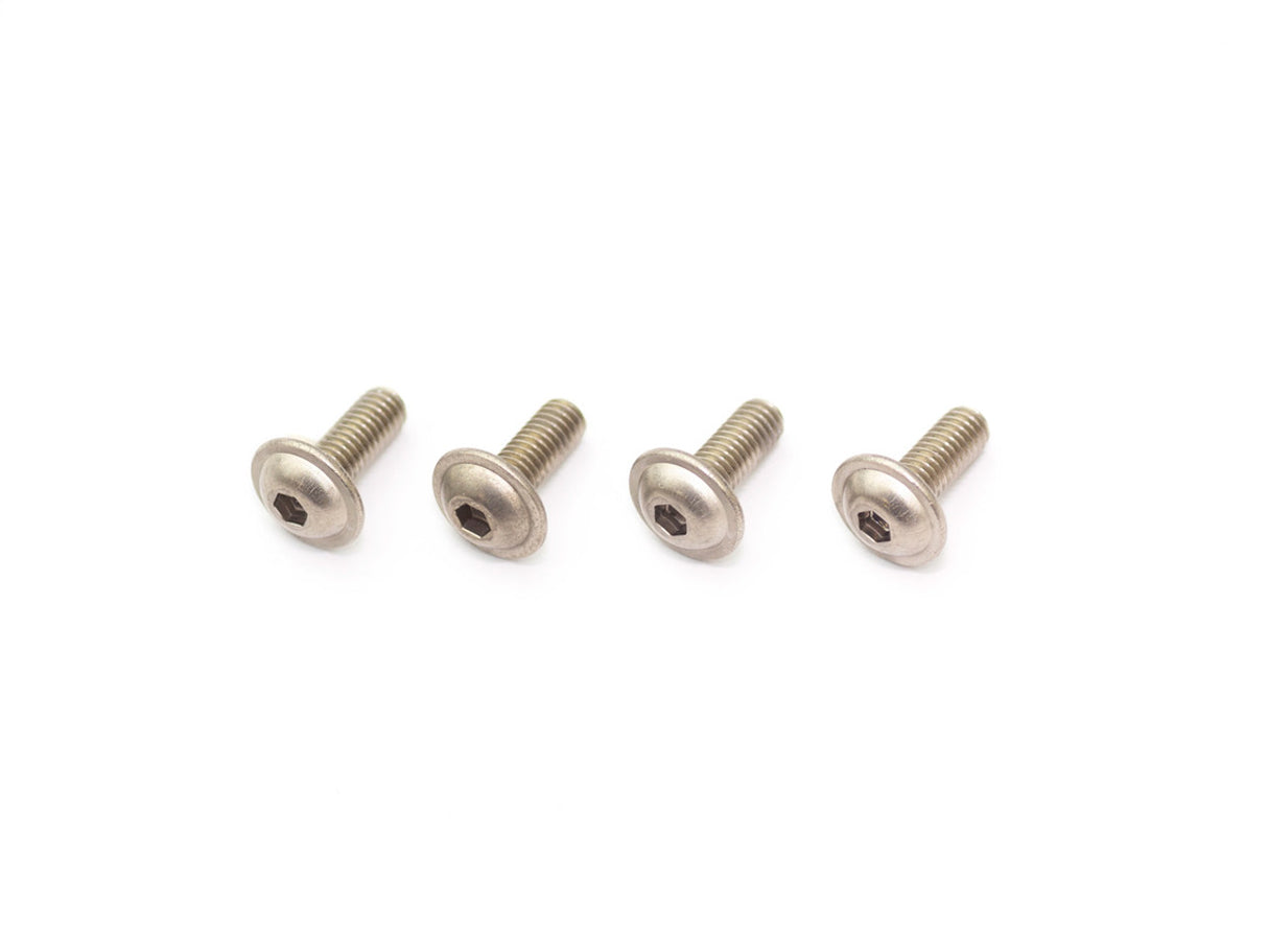 Infinity M3x8mm T.I. FLANGE BUTTON HEAD SCREW (4pcs) - Iron City RC Hobbies