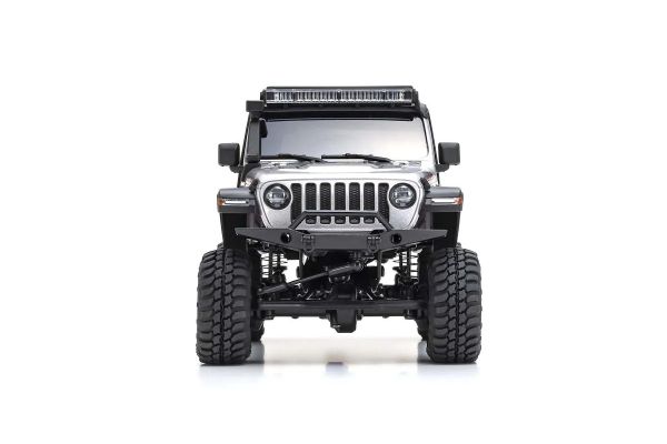 Kyosho MINI-Z 4×4 Series Ready set JeepⓇ Wrangler Unlimited Rubicon w/acc. Billet Silver Metallic - Iron City RC Hobbies