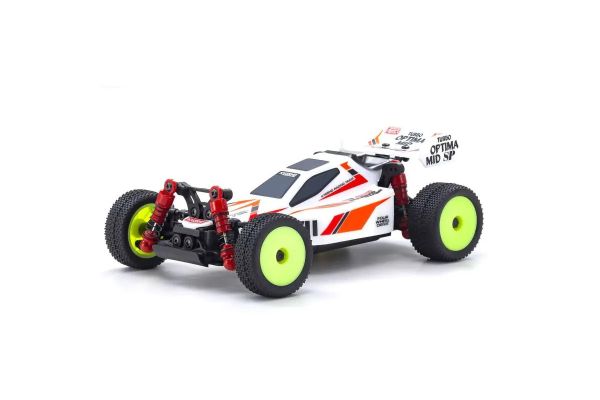 Kyosho MINI-Z Buggy Ready set TURBO OPTIMA Mid Special White - Iron City RC Hobbies