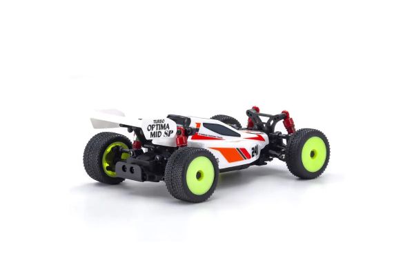 Kyosho MINI-Z Buggy Ready set TURBO OPTIMA Mid Special White - Iron City RC Hobbies