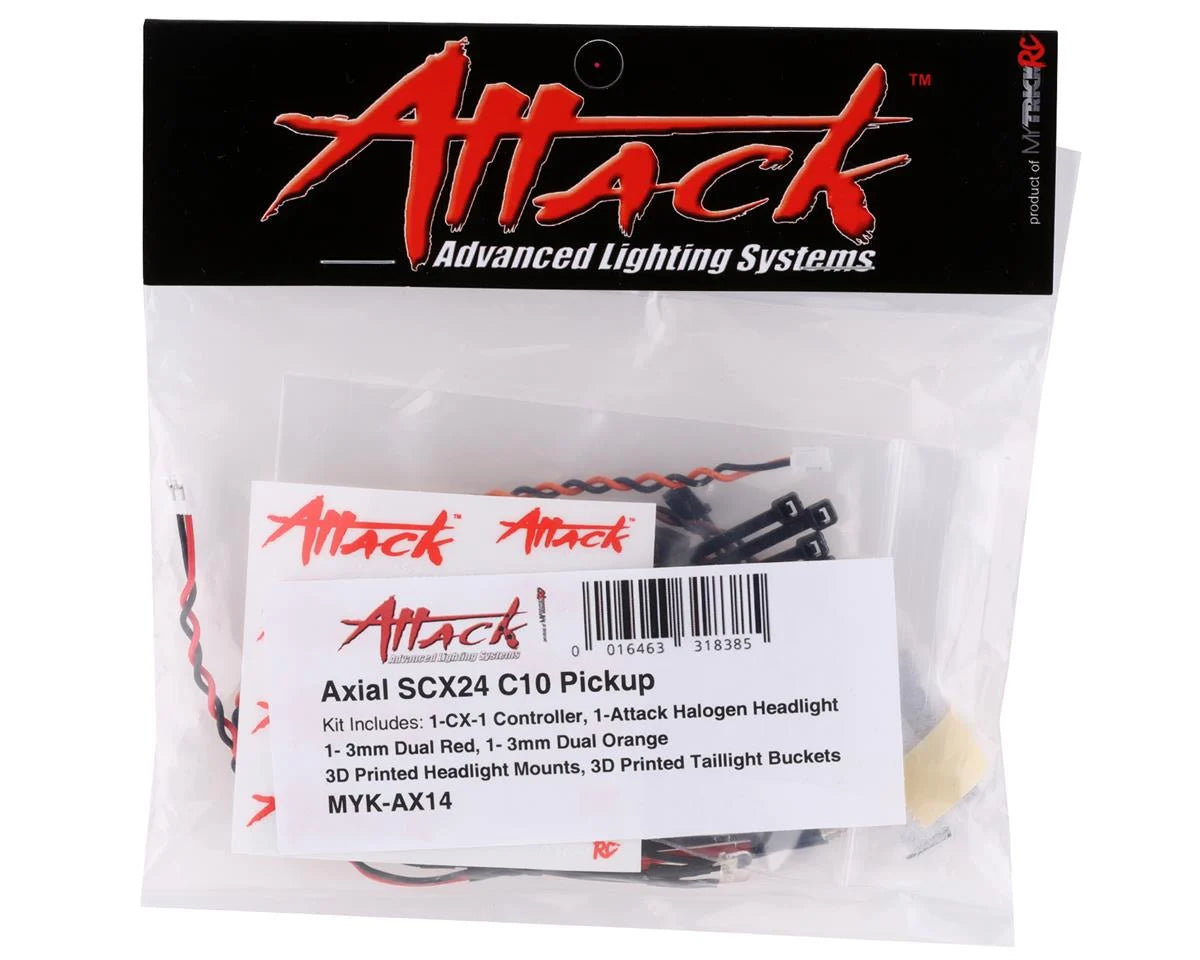 MyTrickRC SCX24 C10 Pickup LED Light Kit w/CX-1 Light Controller - Iron City RC Hobbies