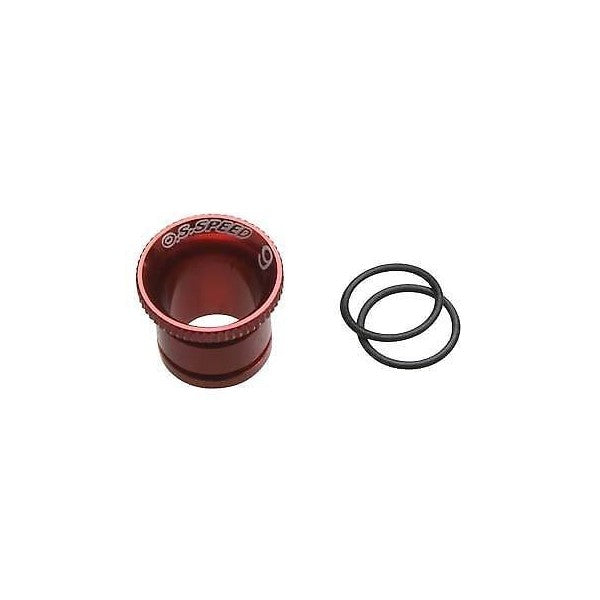 O.S. Carburetor reducer (9mm) Red - Iron City RC Hobbies