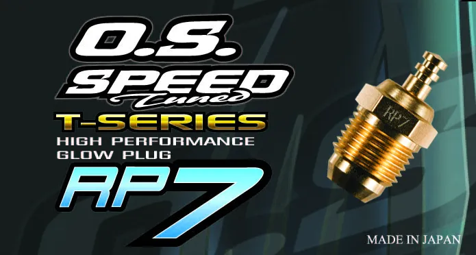 O.S. Speed RP7 Gold Turbo Glow Plug “Cold” (On-Road) - Iron City RC Hobbies