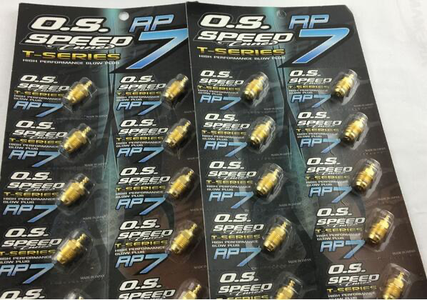 O.S. Speed RP7 Gold Turbo Glow Plug “Cold” (On-Road) - Iron City RC Hobbies