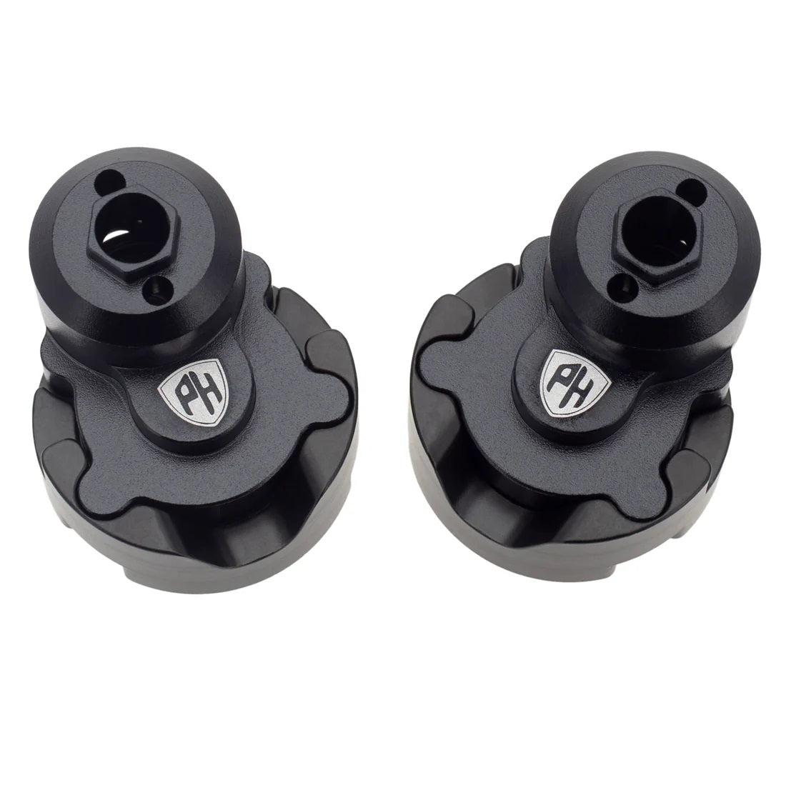 Power Hobby Aluminum Rear Outer Portal Housing + Brass Counterweight , for 1/18 Redcat Ascent-18 - Iron City RC Hobbies