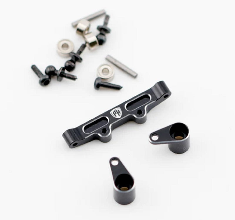 thumbnail image 2 of Hot Racing Aluminum Bellcrank Steering Set For Losi Micro B (LMCB4801) 2 of 6