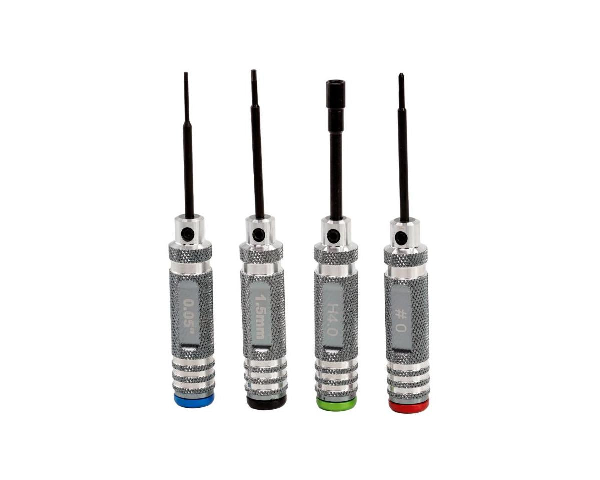 Power Hobby 0.05" 1.5mm Hex 4.0mm Nut #0 Driver Tool Set - Iron City RC Hobbies