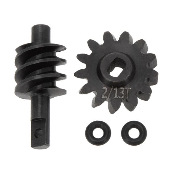 Powerhobby Axial SCX24 Steel Overdrive Gears Diff Worm Set 2T/13T Overdrive 23% - Iron City RC Hobbies