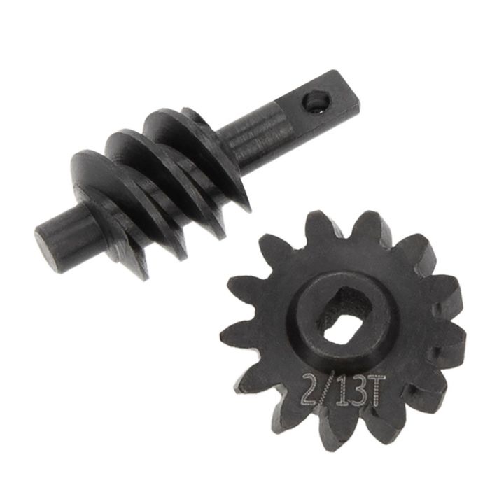 Powerhobby Axial SCX24 Steel Overdrive Gears Diff Worm Set 2T/13T Overdrive 23% - Iron City RC Hobbies