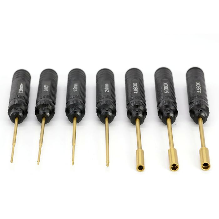 PowerHobby TRX-4M Tool kit Nut Drivers 4 / 5 / 6mm Hex, 0.05 / 1.5 / 2.0 Hex - Iron City RC Hobbies