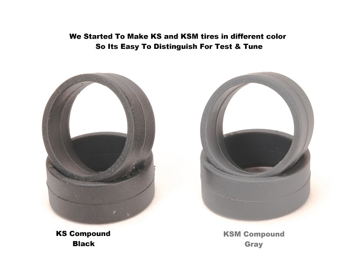 PN Racing Mini-Z KS Compound Slick 8.5mm Tire MEDIUM (KS1038) - Iron City RC Hobbies