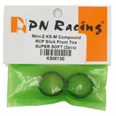 PN Racing Mini-Z KS-M Compound Slick 8.5mm Tire SUPER SOFT (KSM130) - Iron City RC Hobbies