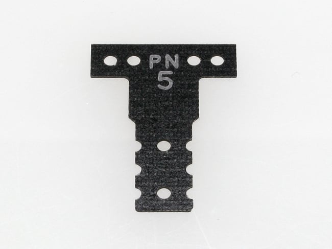 PN Racing Mini-Z MR03 MM G10 Black Fiber Glass T-Plate #5 - Iron City RC Hobbies