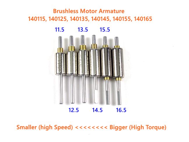 PN Racing Mini-Z V2 Brushless Motor 12.5mm Armature - Iron City RC Hobbies