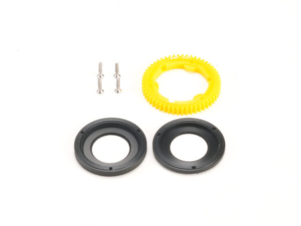 PN Racing PNWC Mini-Z Enclosed Cover Kit Spur Gear 64P 53T (Yellow) for Gear Differential - Iron City RC Hobbies