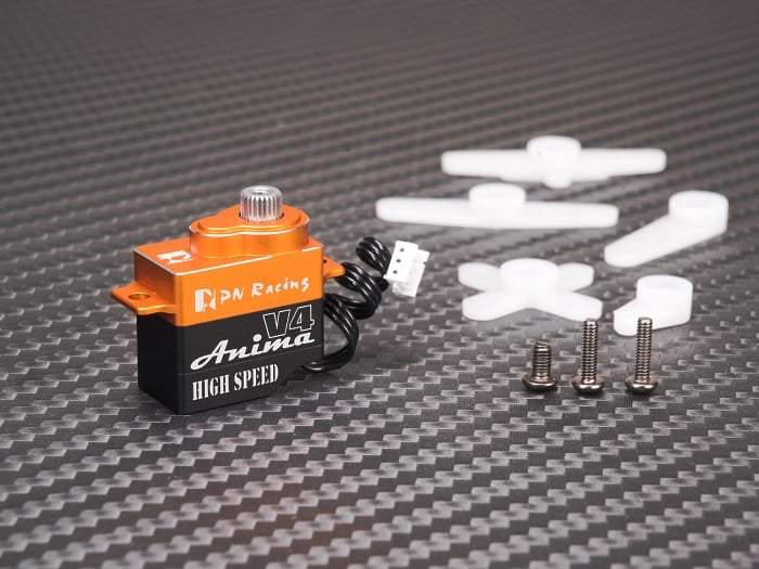 PN Racing V4 Anima High Speed Titanium Gear Digital Micro Servo - Iron City RC Hobbies