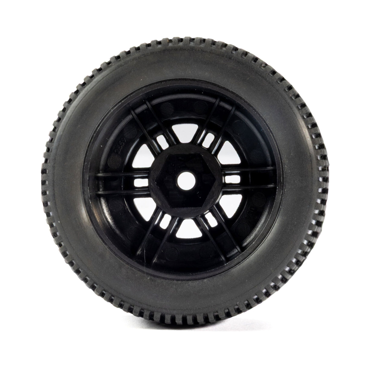 Pro-Line Racing 1/16 King Pin Front/Rear Tires MTD 12mm Black Split Six (4): MOJAVE GROM