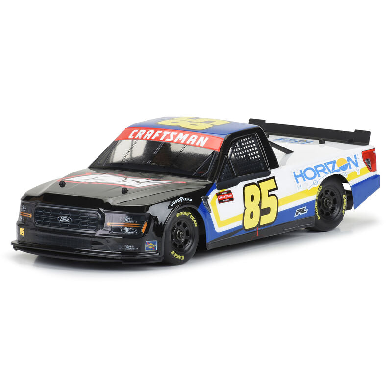 Pro-Line 1/12 Pre-Cut 2024 Ford F-150 Truck Clear Body: Losi NASCAR