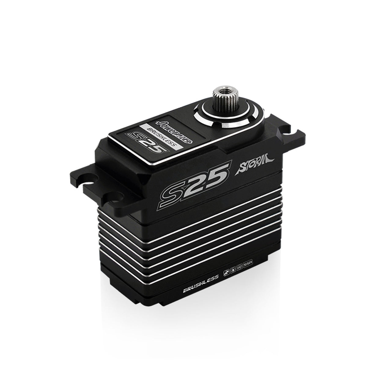Power HD S25 Silver (0.06s/25.0kg/7.4V) Brushless Servo - Iron City RC Hobbies