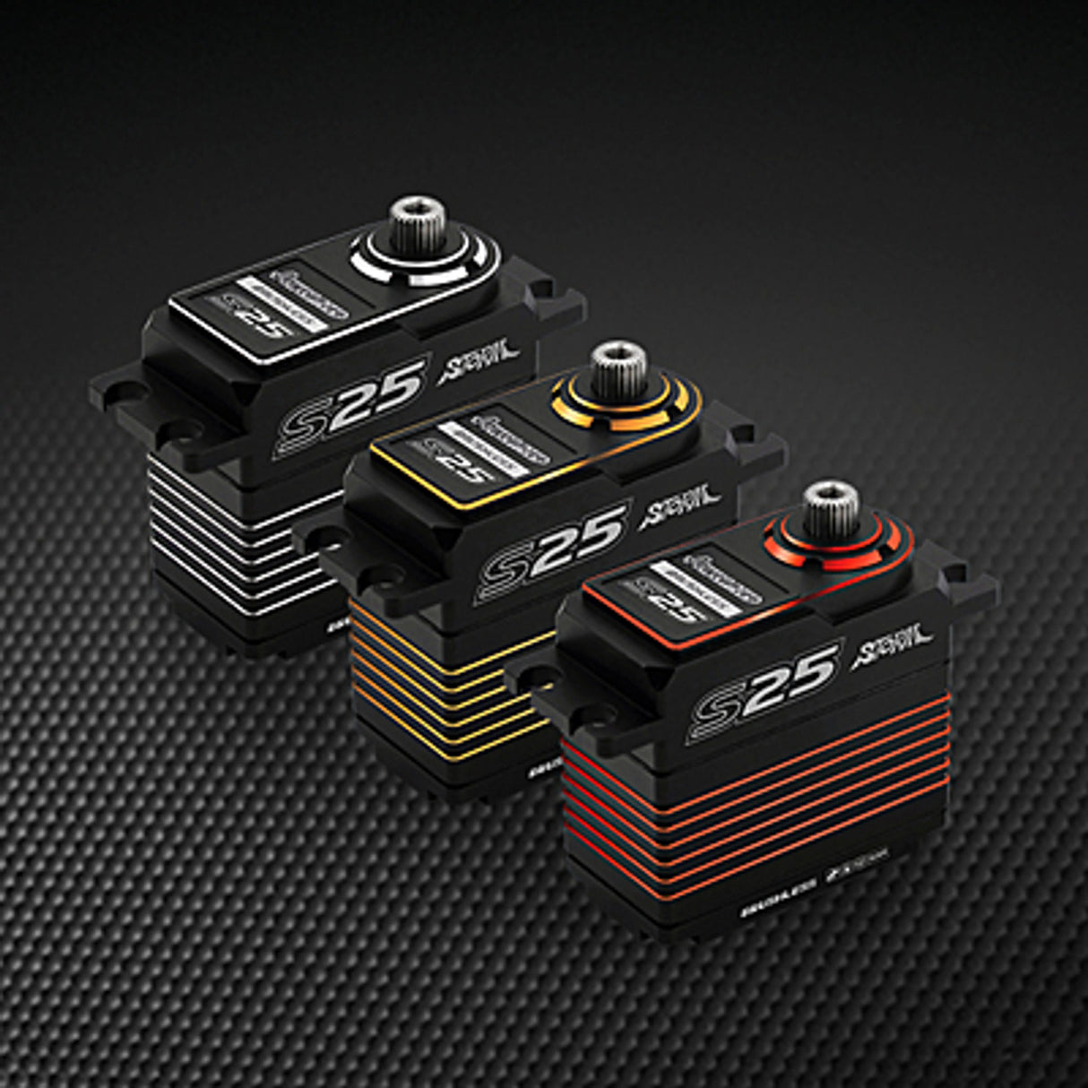 Power HD S25 Silver (0.06s/25.0kg/7.4V) Brushless Servo - Iron City RC Hobbies