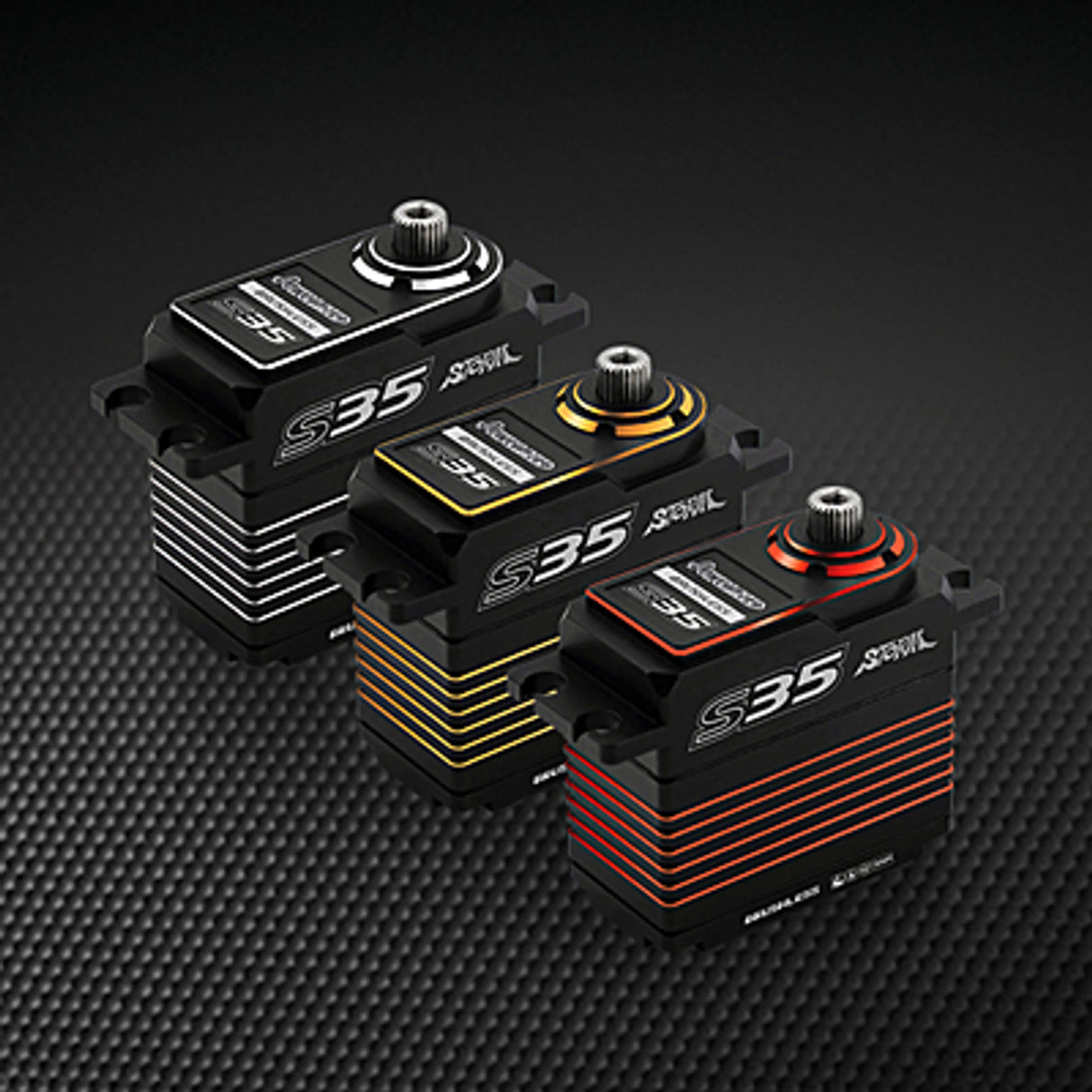 Power HD S35 Silver (0.075s/30.0kg/7.4V) Brushless Servo - Iron City RC Hobbies