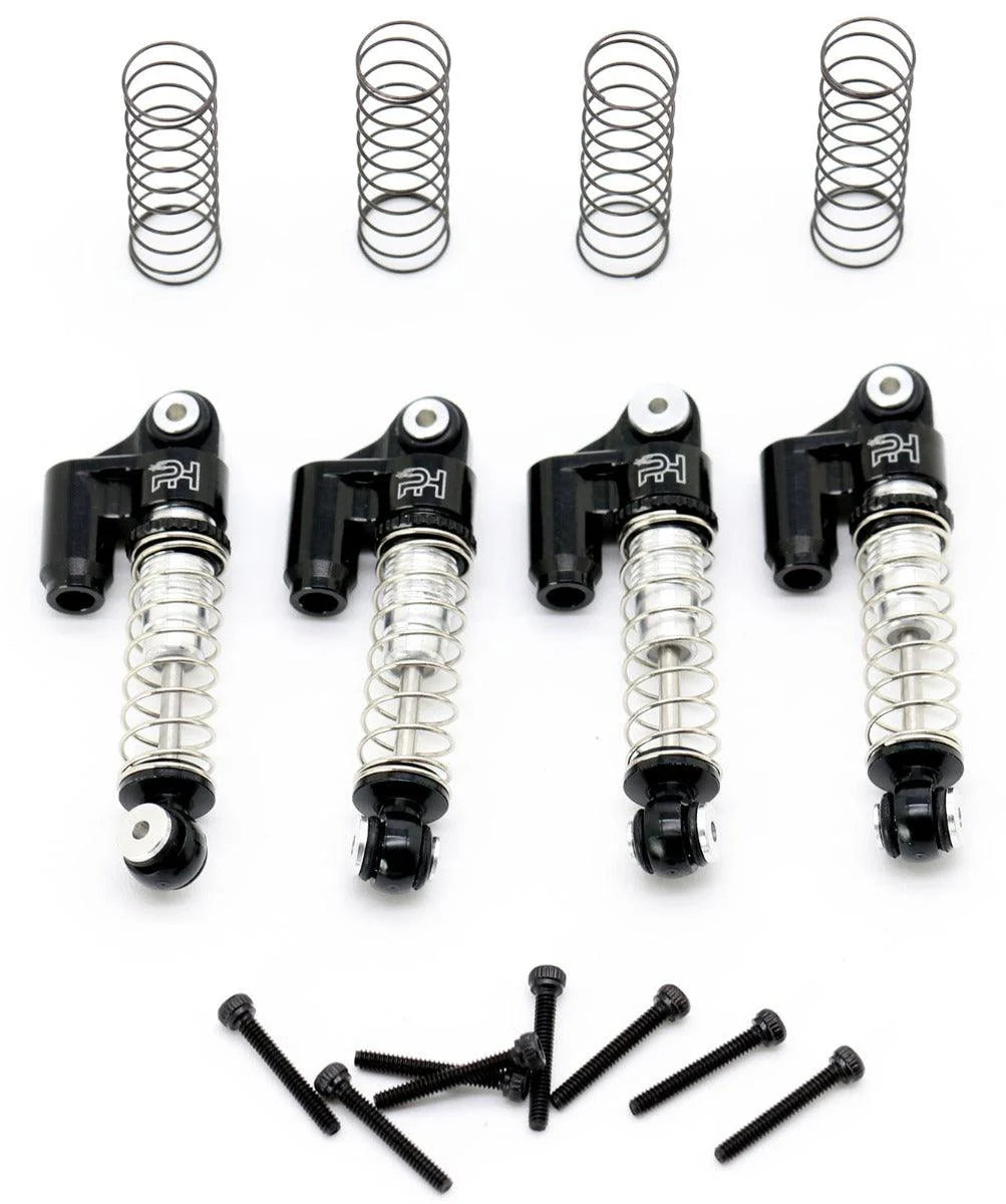 Powerhobby Aluminum Threaded Shocks Axial SCX24 (4) Front / Rear - Iron City RC Hobbies