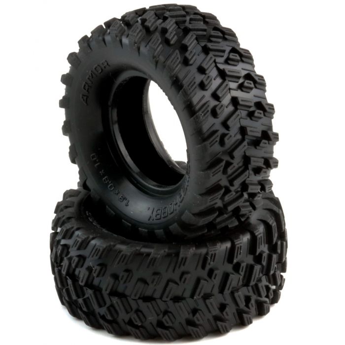 Powerhobby Armor 1.0” Micro Crawler Tires 1/24 Axial SCX24 C10 Jeep Betty - Iron City RC Hobbies
