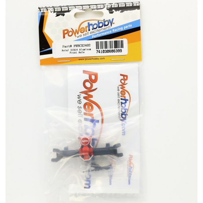 Powerhobby Axial SCX24 Aluminum Front Axle Diff housing Worm Gear cover - Iron City RC Hobbies